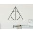 Harry Potter Symbol - Heiligtümern des Todes - Wandtattoo