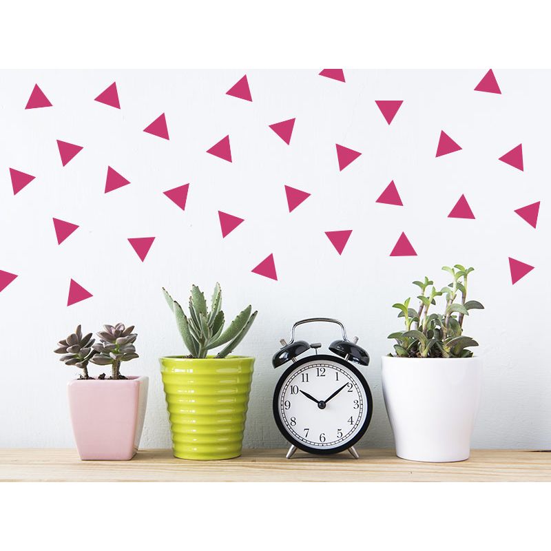 Dreiecke Set Wandtattoo
