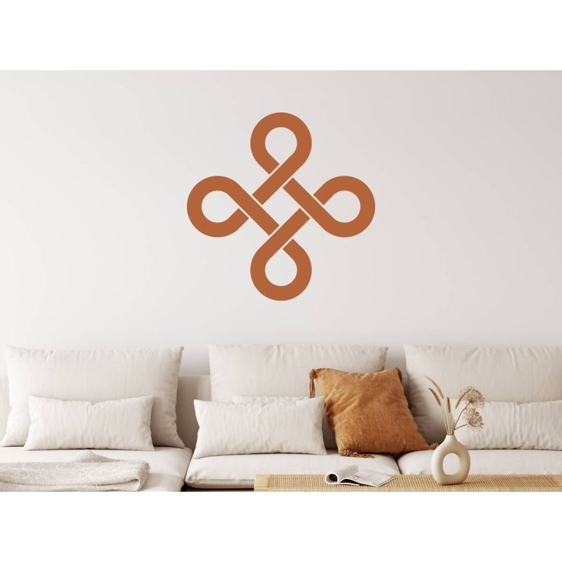 Knotenmuster aus der Bronzezeit - Unendlichkeit - Wandtattoo